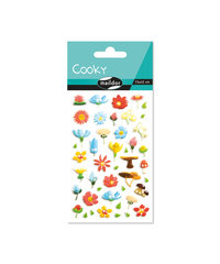 COOKY 3D STICKERS BLOEMEN