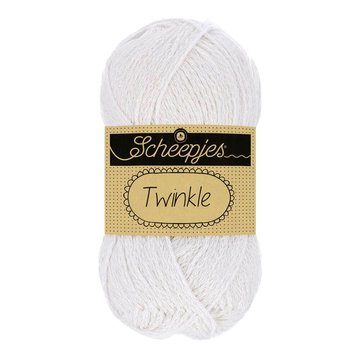 Scheepjes Twinkle - 901 Wit 50 gram