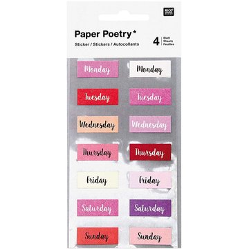 PAPER POETRY STICKERS 