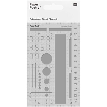 PAPER POETRY BULLET DIARY DAGBOEK SJABLOON BASIC 9,5X15CM