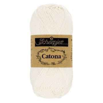 105 BRIDAL WHITE Scheepjes Catona 100 gram