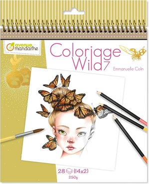 Coloriage Wild Colouring Book deel 7 by Emmanuelle Colin spiraal gebonden