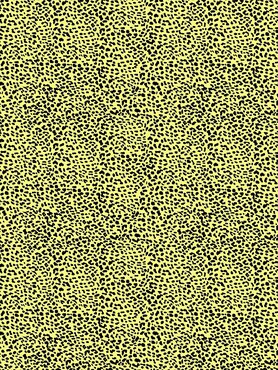 Decopatch papier Luipaardprint geel FLUO