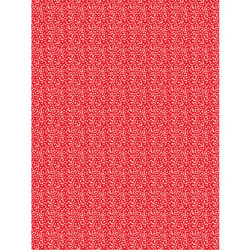 Decopatch papier rood/ wit stipjes