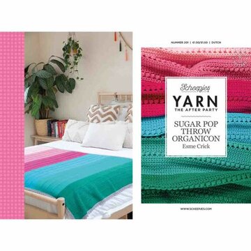 YARN THE AFTER PARTY NR.201 SUGAR POP THROW ORGANICON