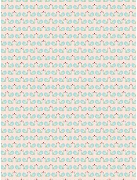 Texture Decopatch papier Zwanen hotfoil