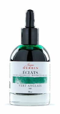 Herbin Eclats aquarel inkt ENGELS GROEN -545- Flesje 50ml