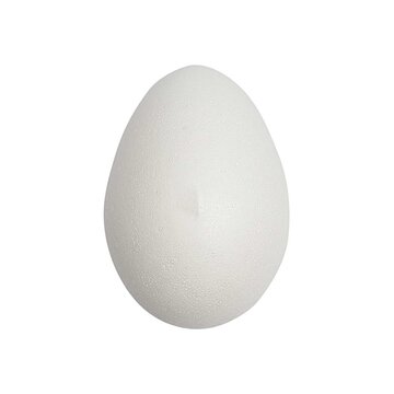 Piepschuim ei 10cm  │ 5 stuks