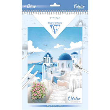Odelia kleurboek volwassenen - thema cities -