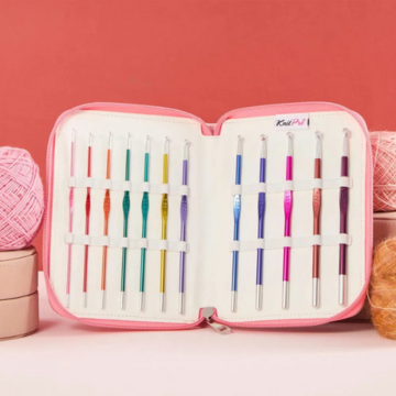 KnitPro Zing haaknaaldenset Grande – 12-delig