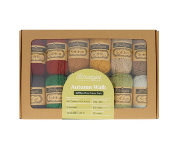 Scheepjes Softfun colour pack Autumn Walk
