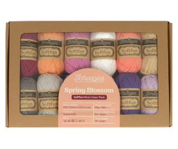 Scheepjes Softfun colour pack Spring Blossom