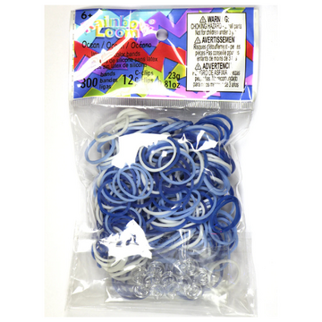 Rainbow Loom ocean mix opaque 300 stuks