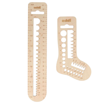 Addi Calibro brei- en haaknaaldenmeter set