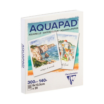 Aquapad Aquarelblok Polaroid 9 x 10,5 cm | 20 vellen | 300 g
