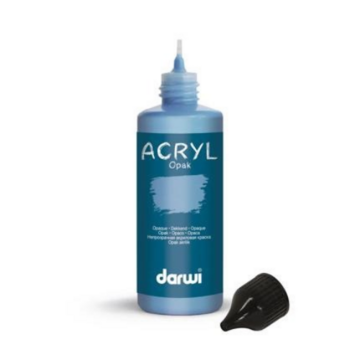 Darwi opaque acrylverf blauwgrijs 223