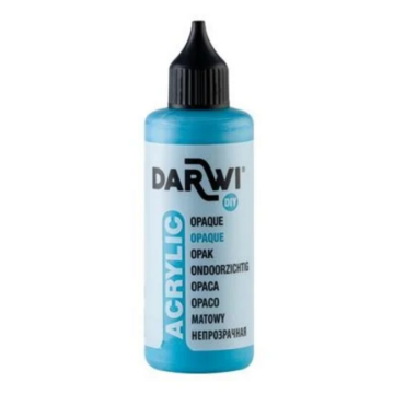 Darwi opaque acrylverf lagune blauw 280