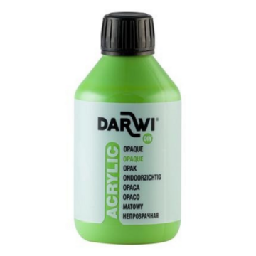Darwi opaque acrylverf grasgroen 611 - 250 ml