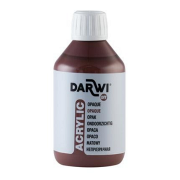 Darwi opaque acrylverf donkerbruin 805 - 250 ml
