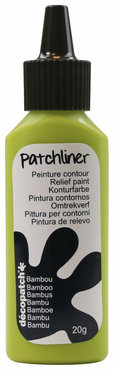 Patchliner reliëfverf Bamboe (groen)